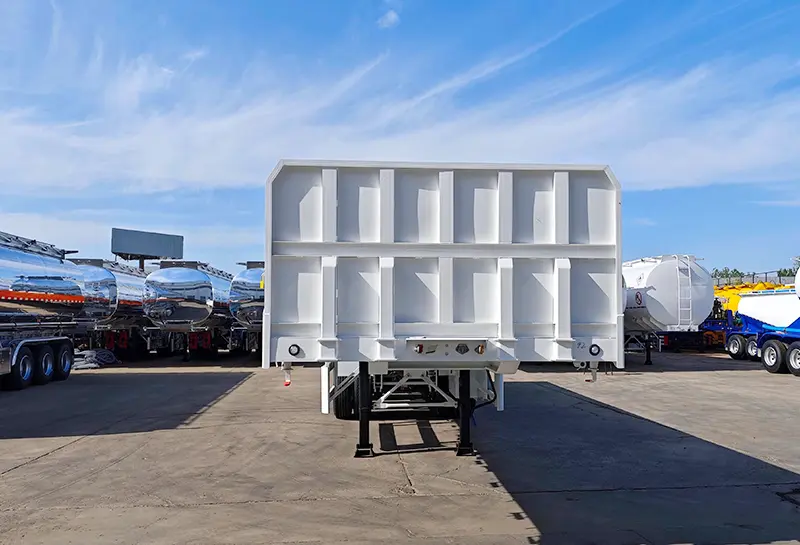 Howo Fence Cargo Semi Trailer-3