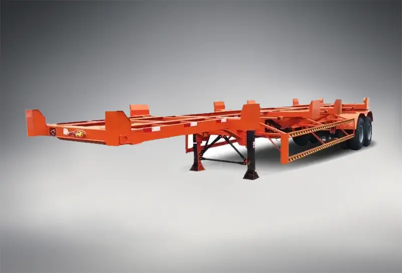 Howo Shipping Container Trailer-2