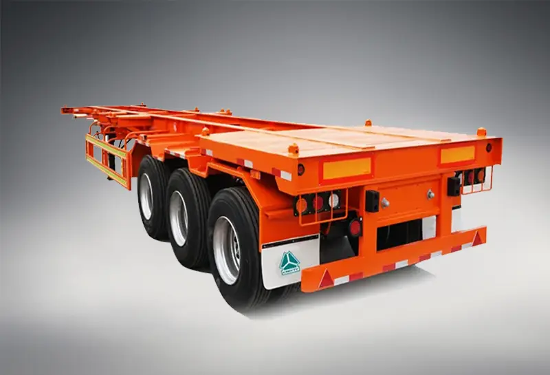 Howo Shipping Container Trailer-3