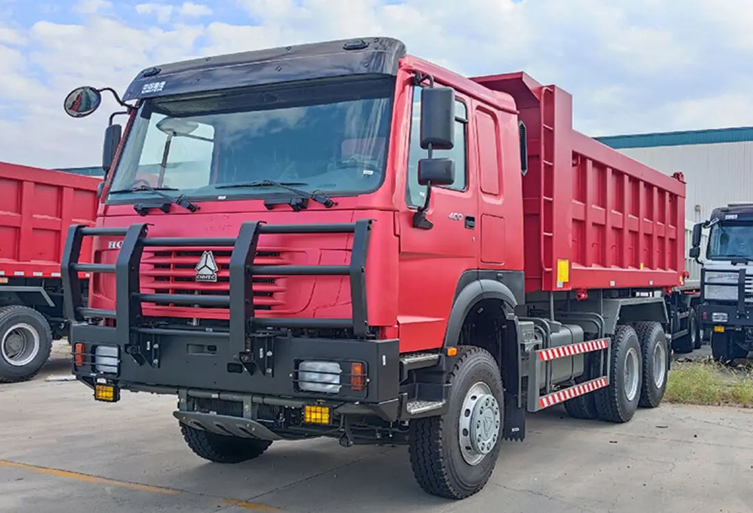 Sinotruk Howo 6×6 Dump Truck-3