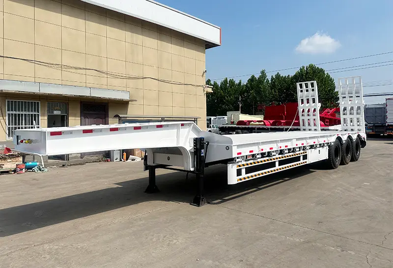 Sinotruk Low Bed Semi Trailer (5)