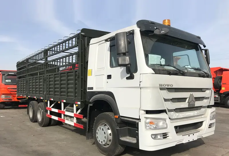 sinotruk howo 371 6×4 cargo truck-2