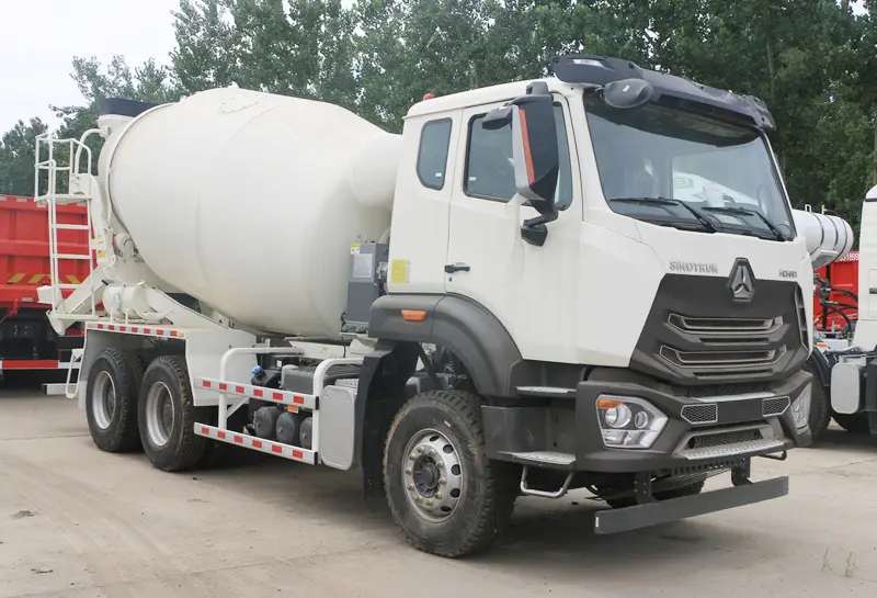 sinotruk howo NX 380 6×4 mixer truck-4