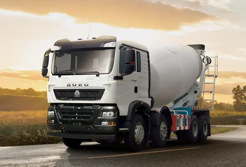 Sinotruk Howo TX 8×4 Mixer Truck-1