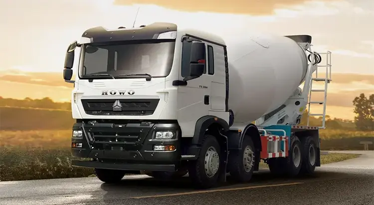Sinotruk Howo TX 8×4 Mixer Truck-22