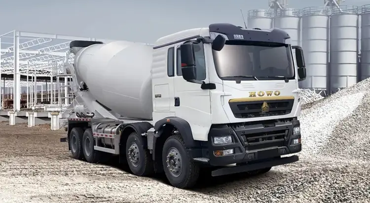 Sinotruk Howo TX 8×4 Mixer Truck-23