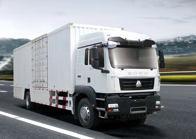 sinotruck howo TX 4×2 cargo truck-3