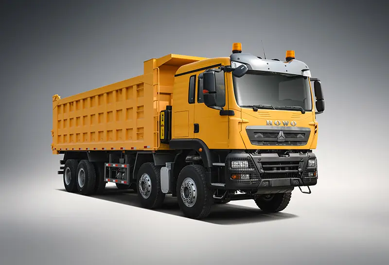 sinotruk howo TX 430 8×4 tipper truck-4