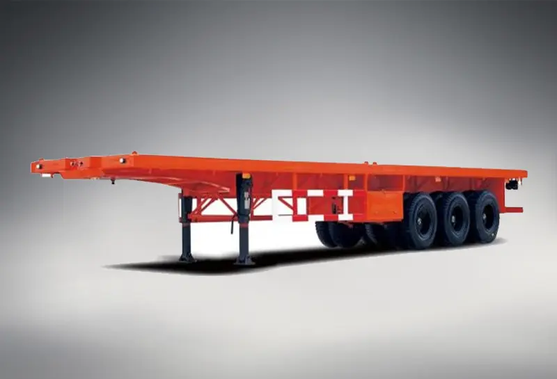 Sinotruk Howo Flatbed Semi Trailer-8