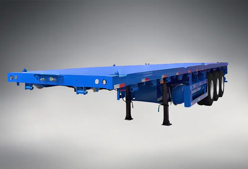 Sinotruk Howo Flatbed Semi Trailer-9