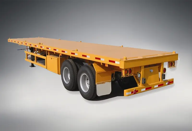 Sinotruk Howo Flatbed Semi Trailer