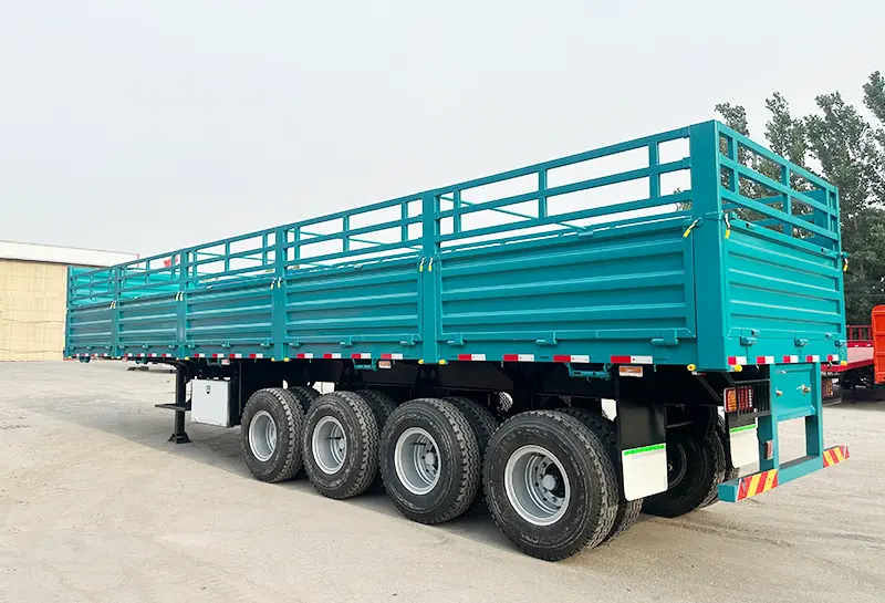 Sinotruk Howo Side Wall Semi Trailer-3