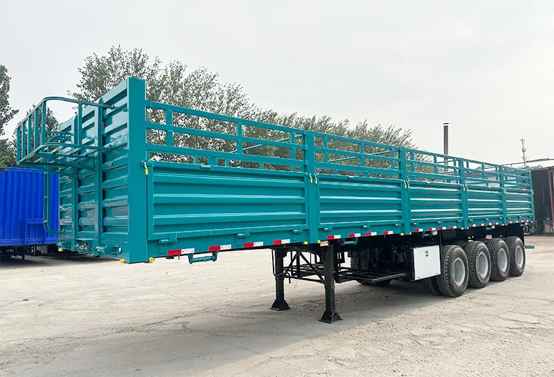 Sinotruk Howo Side Wall Semi Trailer