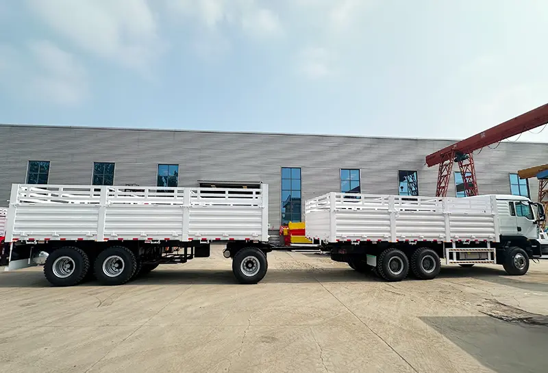 Sinotruk Howo TX Full Trailer Truck -1