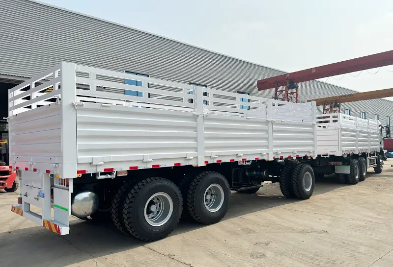 Sinotruk Howo TX Full Trailer Truck -3