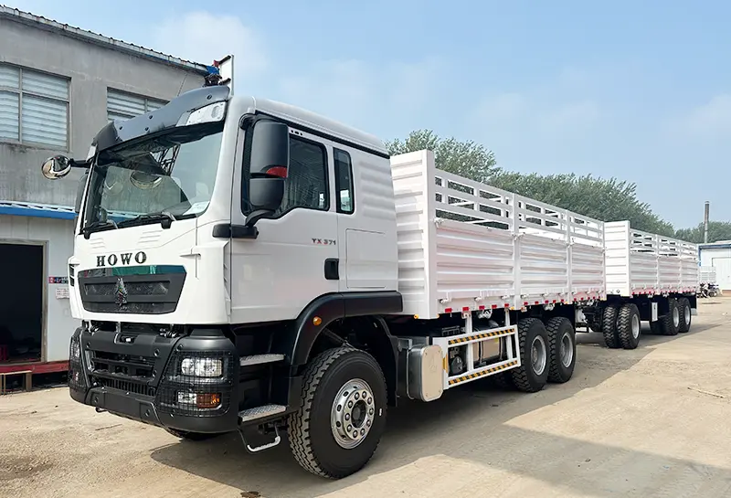 Sinotruk Howo TX Full Trailer Truck-8