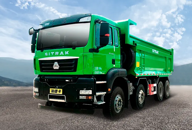 Sinotruk Sitrak G7 8×4 Dump Truck-1