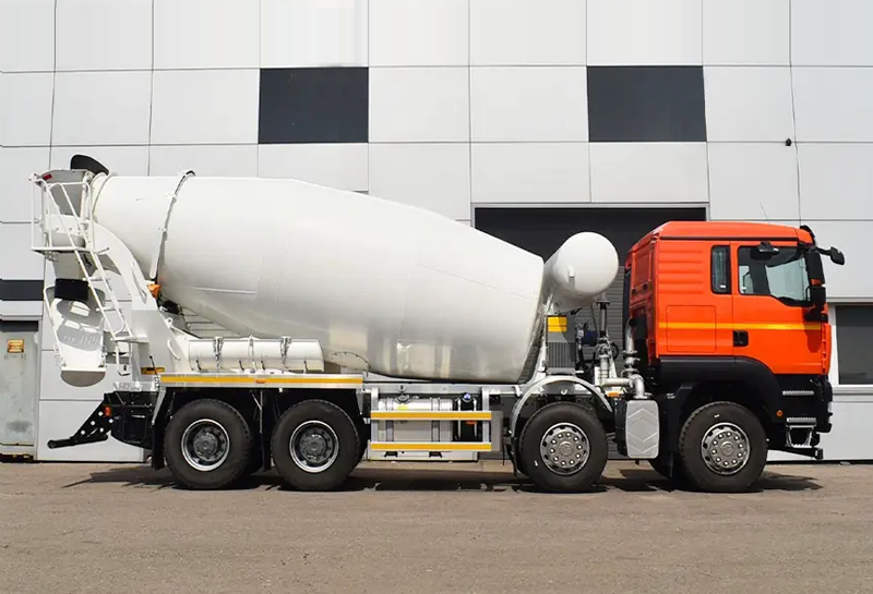Sitrak C7H 8×4 Concrete Mixer Truck-1