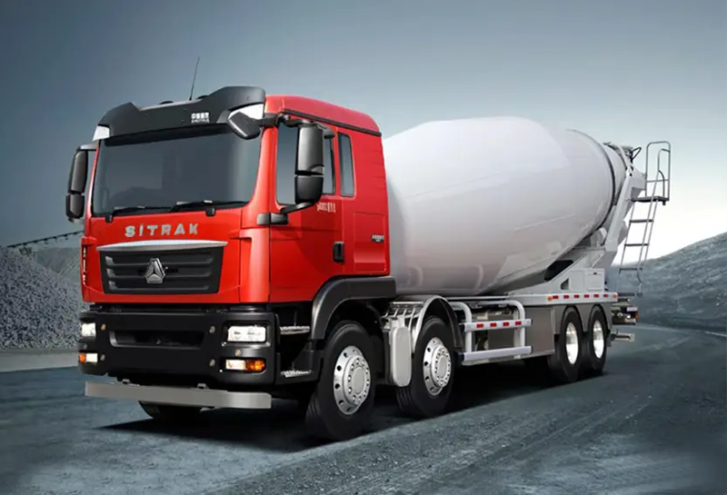 Sitrak C7H 8×4 Concrete Mixer Truck