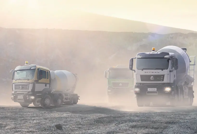 Sitrak C7H Concrete Mixer Truck-2