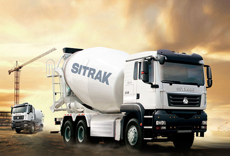 Sitrak C7H Concrete Mixer Truck-4