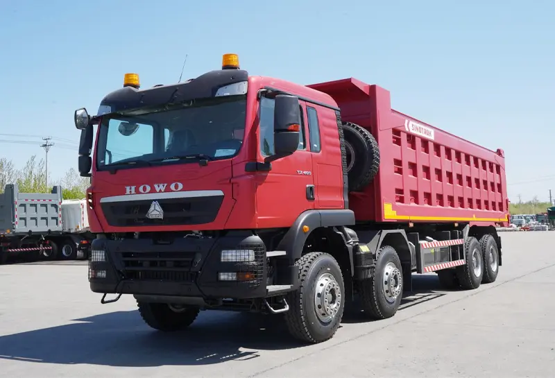 Howo TX 8×4 Tipper Truck-1