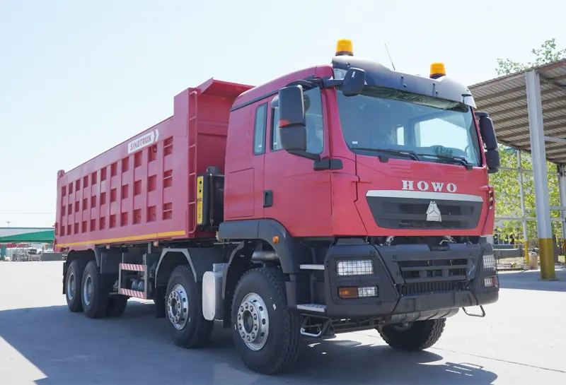 Howo TX 8×4 Tipper Truck-2