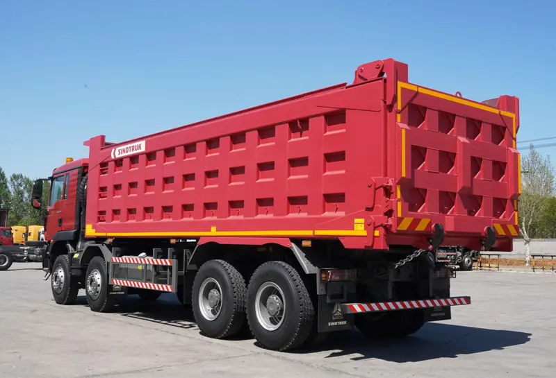 Howo TX 8×4 Tipper Truck-4