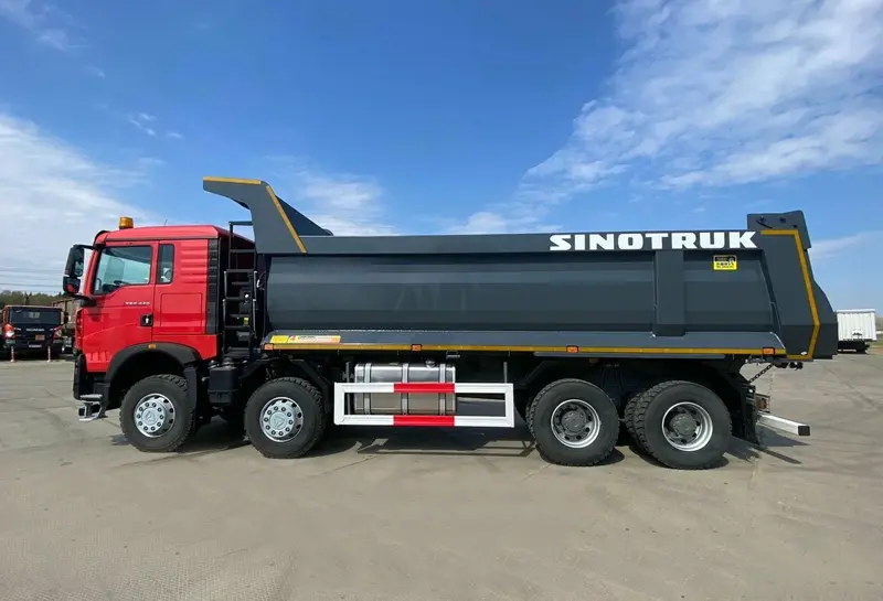 Sinotruk Howo TX 8×4 U Shape Tipper Truck-2