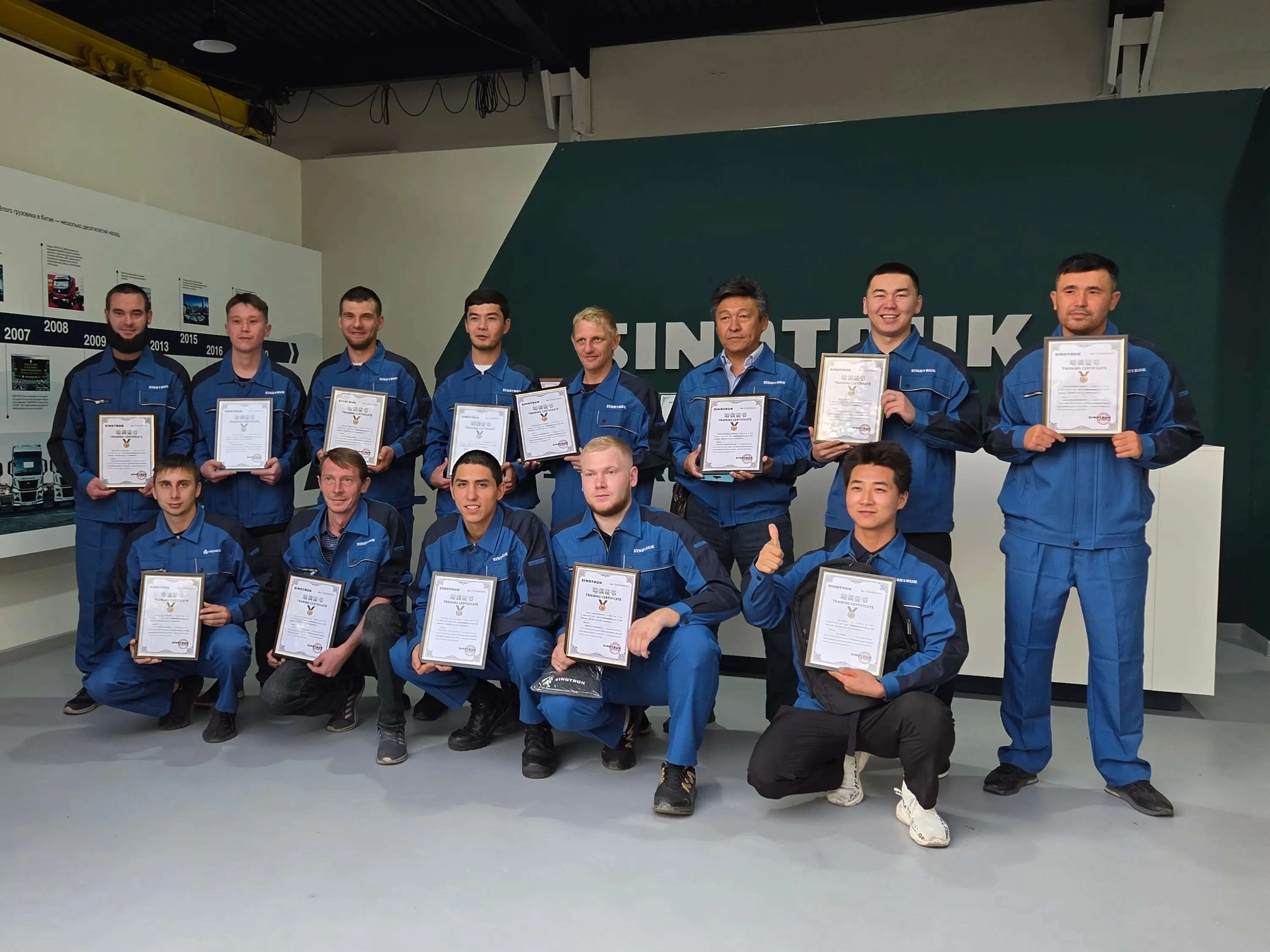 Sinotruk Academy Officially Put Into Operation Kazakhstan (3)