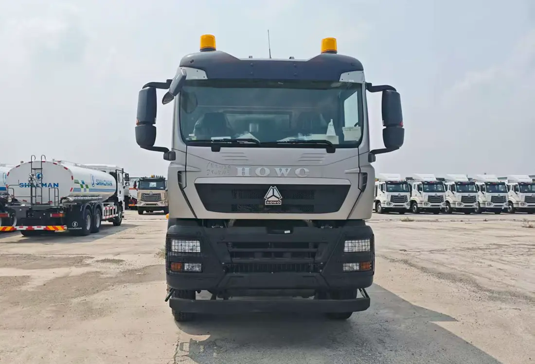 Howo TX 340hp 6×4 Dump Truck U-shaped Bucket-2