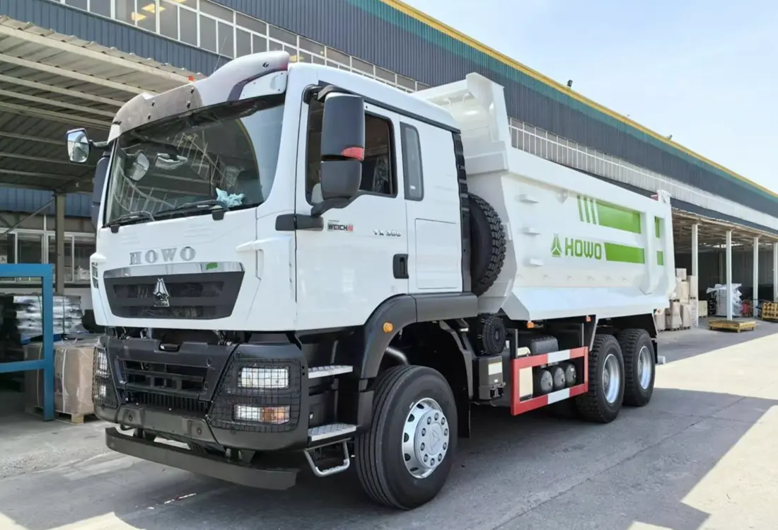 Howo TX 340hp 6×4 Dump Truck U-shaped Bucket-4