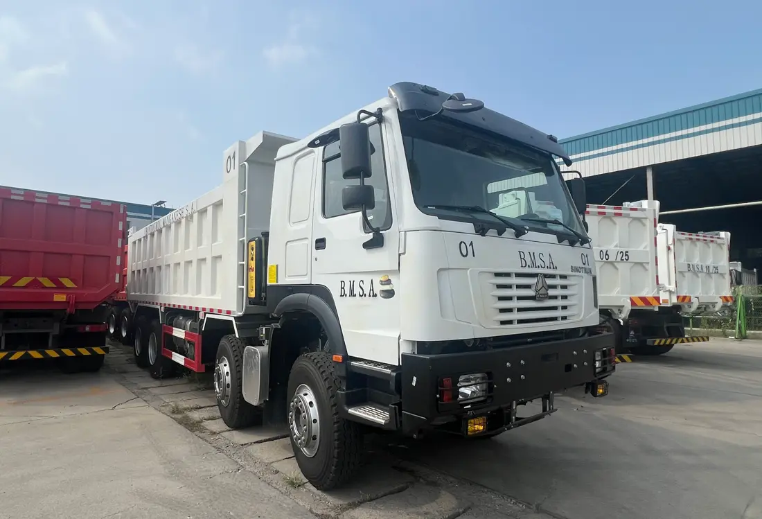 Sinotruk Howo 8X4 Tipper Truck 480hp-2
