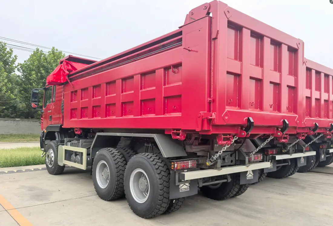 Sinotruk Howo TX 6X4 Dump Truck With Tarp-1