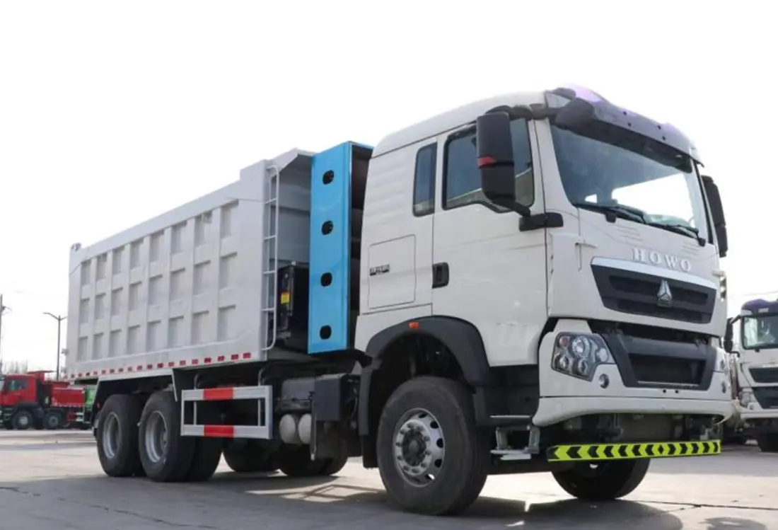 Sinotruk Howo TX CNG 6×4 Tipper Truck-2
