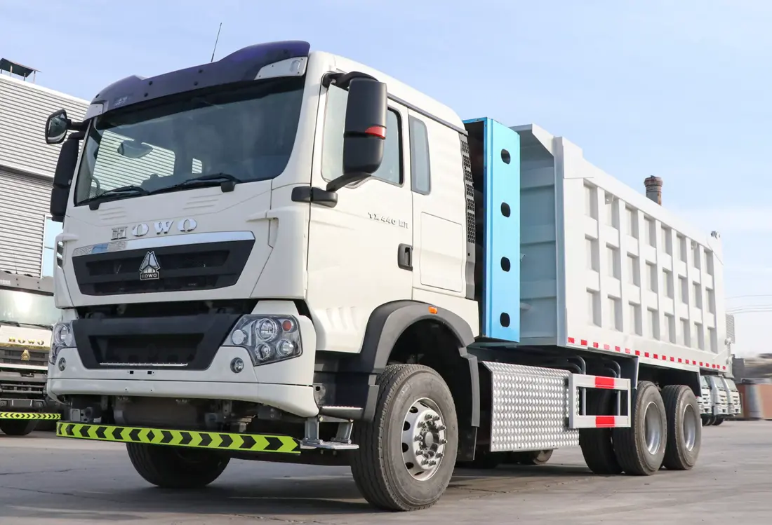 Sinotruk Howo TX CNG 6×4 Tipper Truck