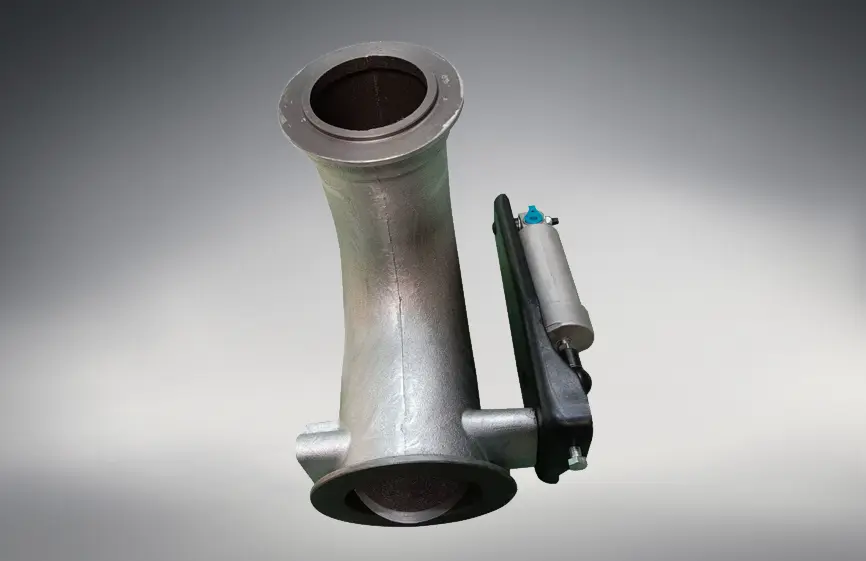 WG9725542041 EVB Exhaust Pipe Assembly Sinotruk Howo Fuel Injection Pump-2