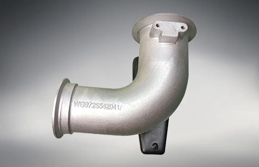 WG9725542041 EVB Exhaust Pipe Assembly Sinotruk Howo Fuel Injection Pump