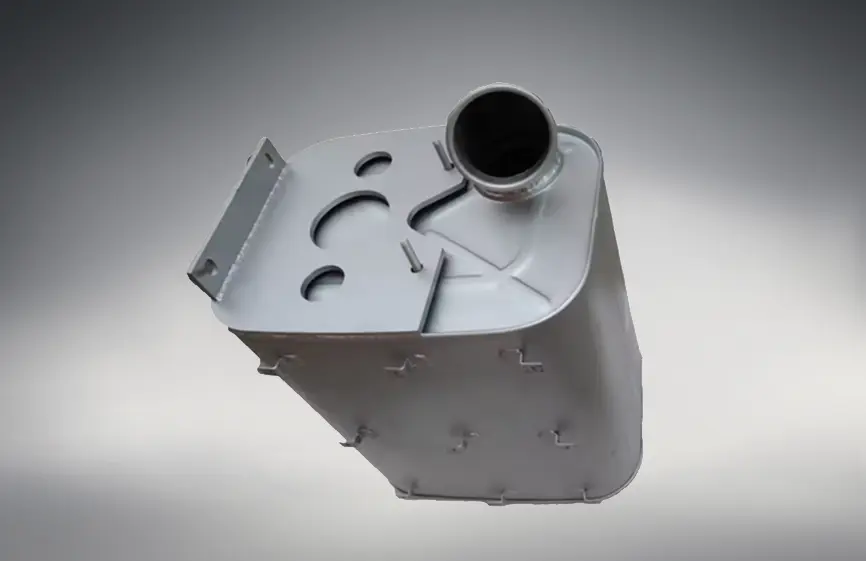 WG9727540001 Muffler Assembly Sinotruk Howo Truck Parts Supplier-1