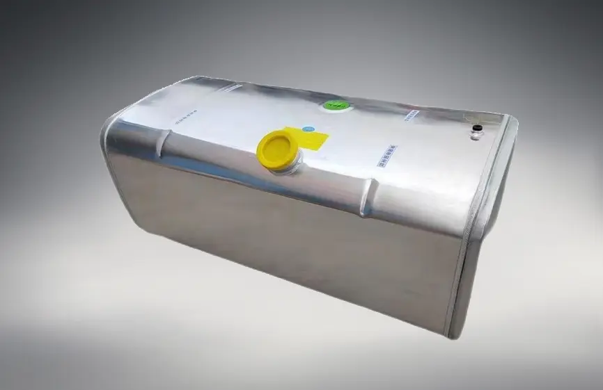 WG9925550011 Aluminium Alloy Fuel Tank Howo Heavy Truck Spare Parts