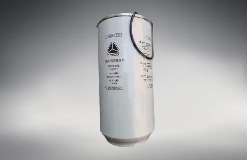 WG9925550182 Fuel Filter Sinotruk Howo Engine Spare Parts