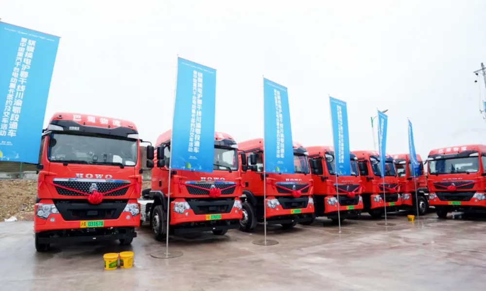 Sinotruk’s New Energy Tractor Trucks (1)